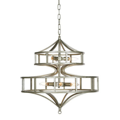 Palladium 6 Light Chandelier Palladium 6 Light Chandelier